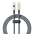 Miniatyrbillede 1 af 8: USB-C til USB-C-kabel Baseus P10355800221-00 Hvid 1 m