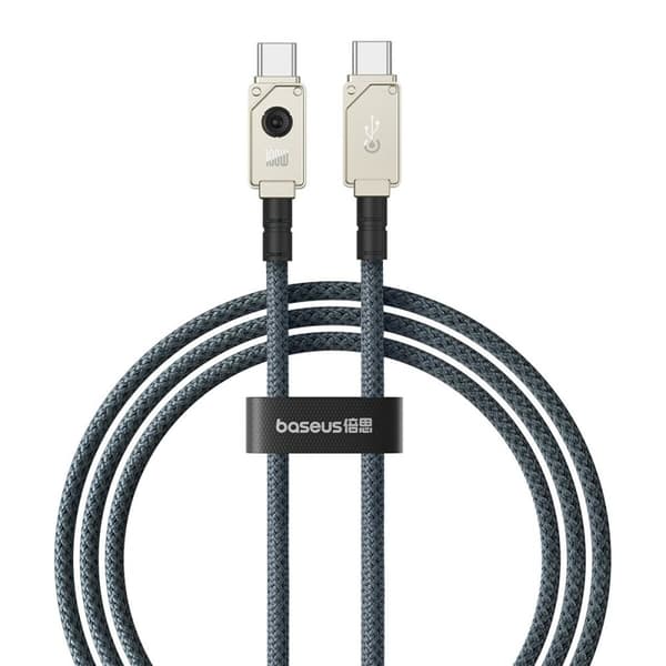USB-C til USB-C-kabel Baseus P10355800221-00 Hvid 1 m