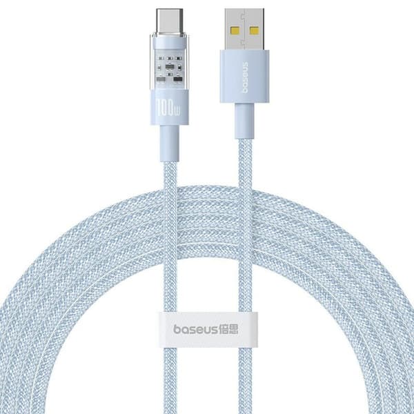 USB A - USB-C kaapeli Baseus P10373002311-01 Sininen 2 m