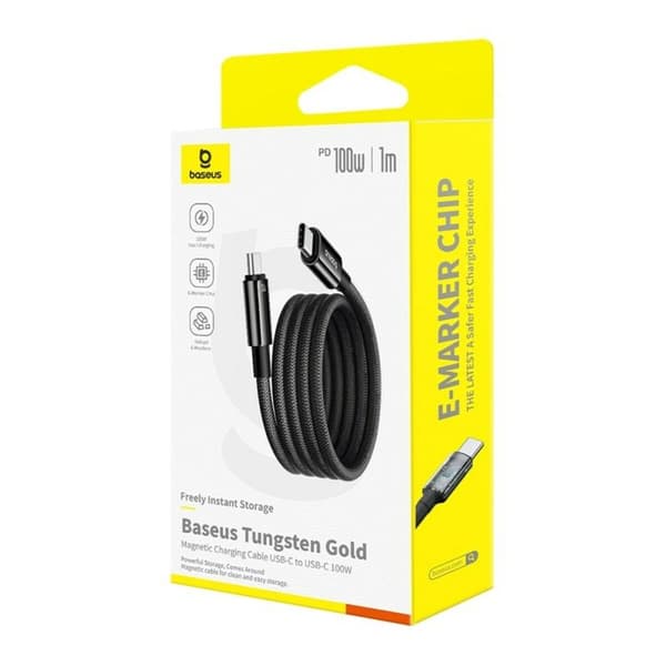 USB-C - USB-C kaapeli Baseus P10319805111-00 Musta 1 m