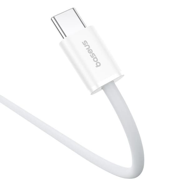 USB-C - USB-C kaapeli Baseus P10365200211-01 Valkoinen 2 m