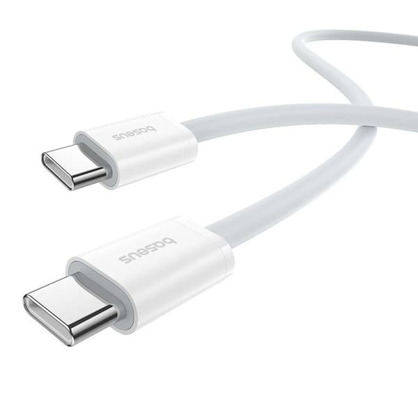 USB-C - USB-C kaapeli Baseus P10365200211-01 Valkoinen 2 m