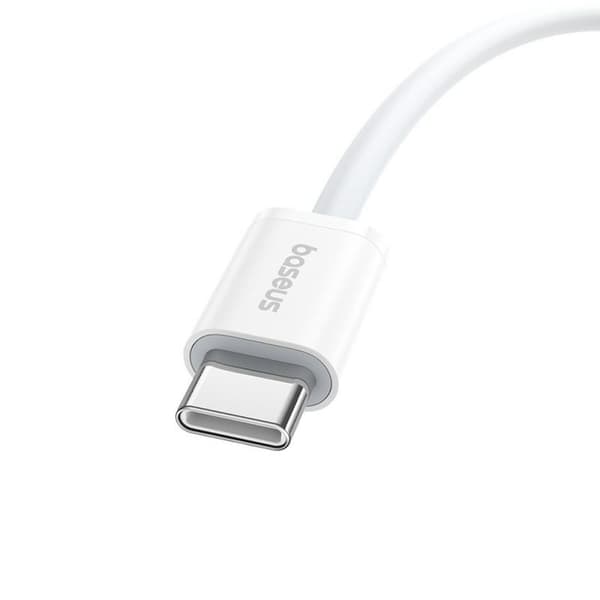 USB-C - USB-C kaapeli Baseus P10365200211-01 Valkoinen 2 m