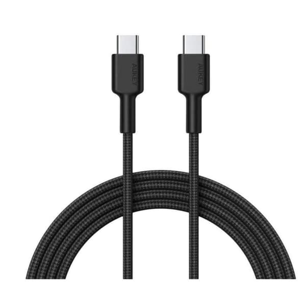 USB-C - USB-C kaapeli Aukey CB-CD45 Musta 90 cm