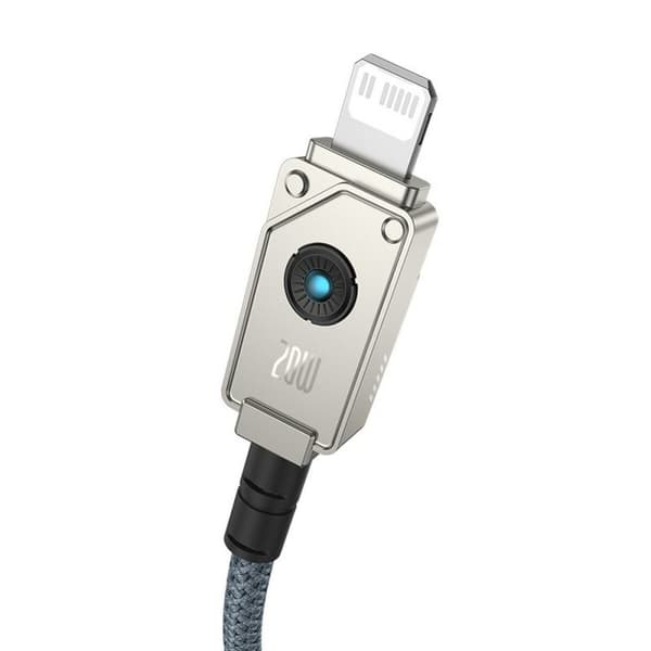 Kabel USB-C till Lightning Baseus P10355803221-00 Vit Svart 1 m