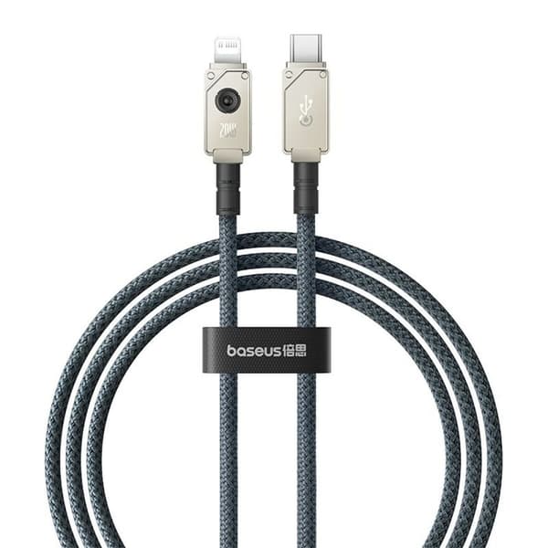 Kabel USB-C till Lightning Baseus P10355803221-00 Vit Svart 1 m