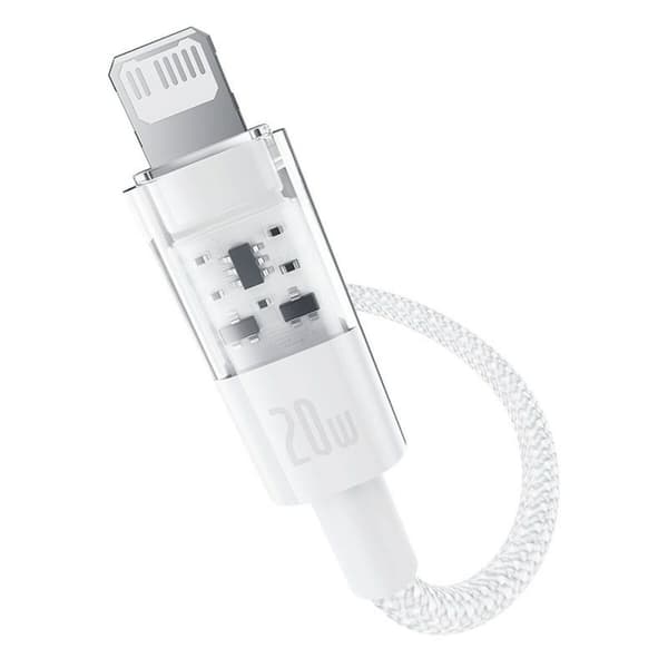 USB-C - Lightning kaapeli Baseus P10373001211-00 Valkoinen 1 m