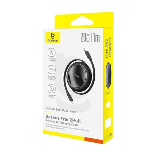 USB-C - Lightning kaapeli Baseus P10364501111-00 Musta 1 m