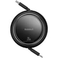 Pikkukuva 1 / 7: USB-C - Lightning kaapeli Baseus P10364501111-00 Musta 1 m