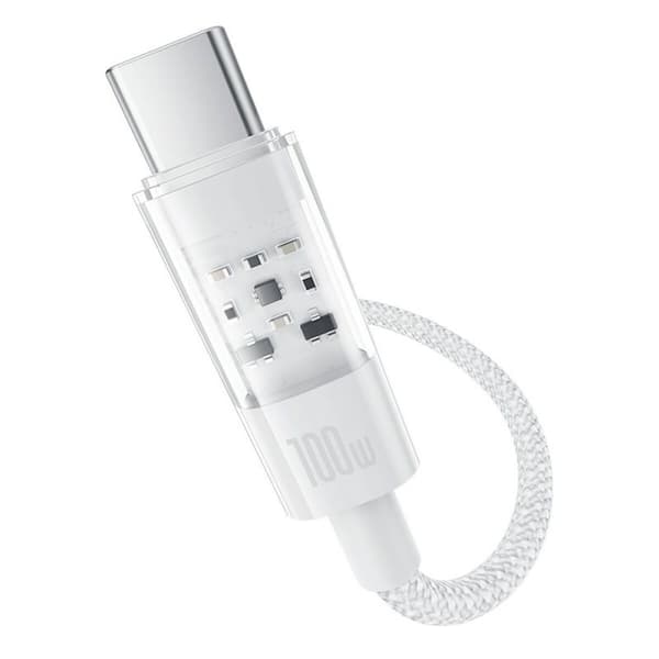 USB-C - USB-C kaapeli Baseus P10373000211-01 Valkoinen 2 m