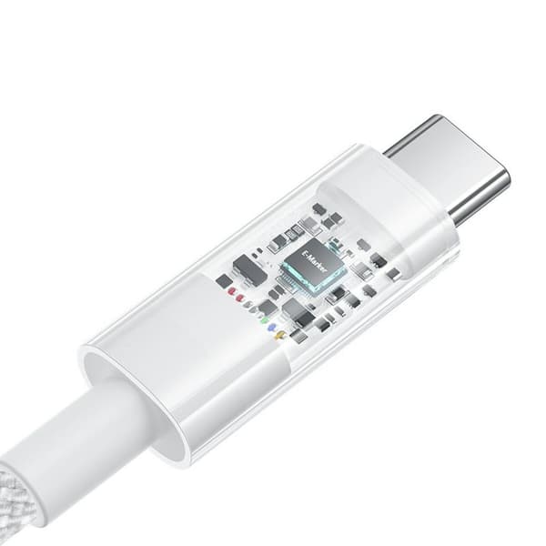 USB-C - USB-C kaapeli Baseus P10373000211-01 Valkoinen 2 m