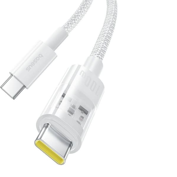 USB-C - USB-C kaapeli Baseus P10373000211-01 Valkoinen 2 m