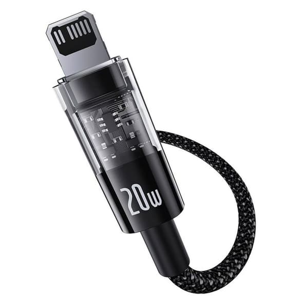 USB-C - Lightning kaapeli Baseus P10373001111-00 Musta 1 m