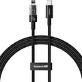 Pikkukuva 1 / 6: USB-C - Lightning kaapeli Baseus P10373001111-00 Musta 1 m