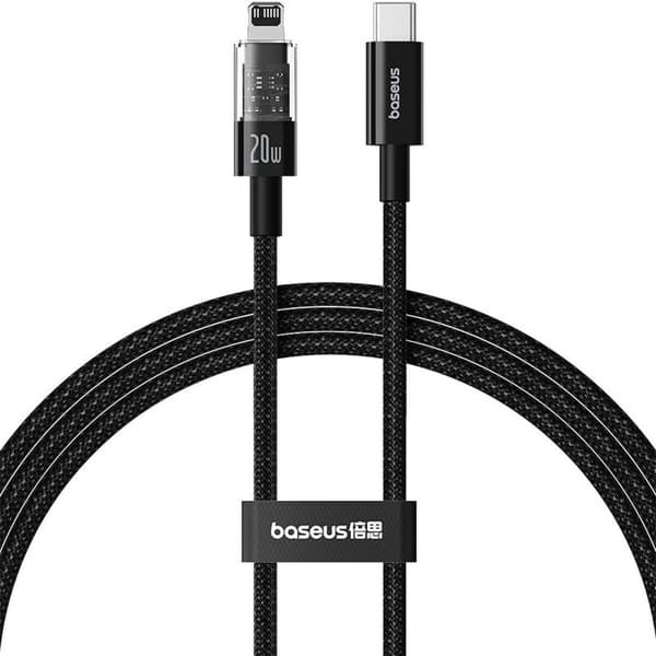 USB-C - Lightning kaapeli Baseus P10373001111-00 Musta 1 m
