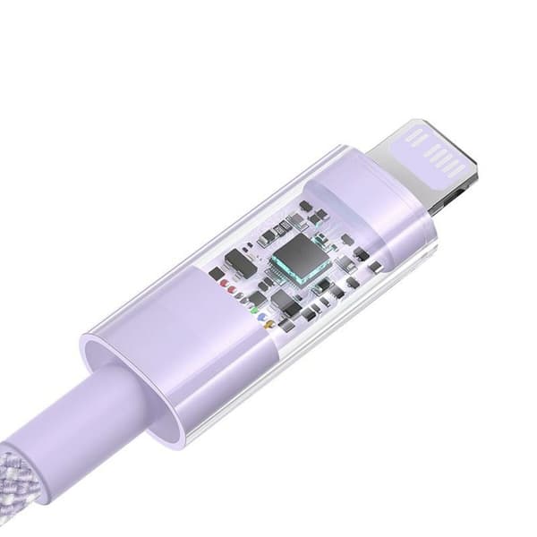 USB-C - Lightning kaapeli Baseus P10373001511-01 Purppura 2 m