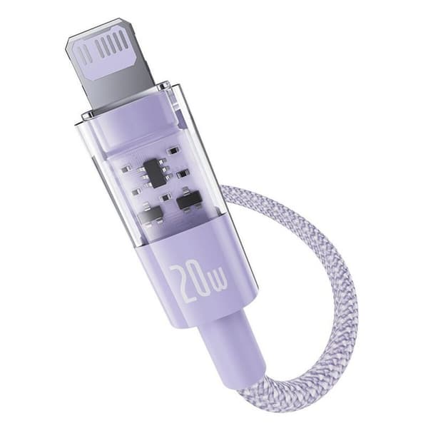 USB-C - Lightning kaapeli Baseus P10373001511-01 Purppura 2 m