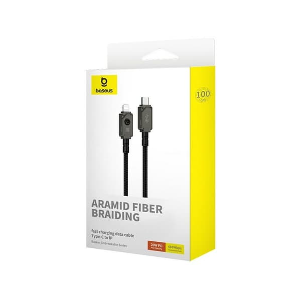 USB-C - Lightning kaapeli Baseus P10355803111-00 Musta 1 m