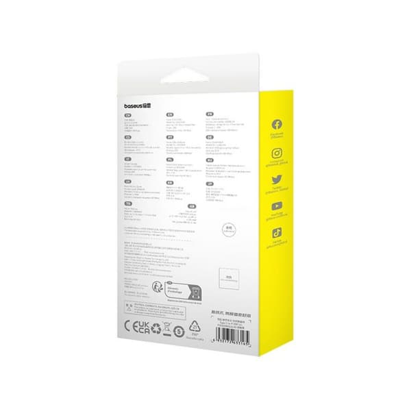 USB-C - Lightning kaapeli Baseus P10355803111-00 Musta 1 m