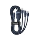 Miniatyrbillede 3 af 7: USB-C til USB-C-kabel Baseus P10377503321-00 Blå 1,5 m