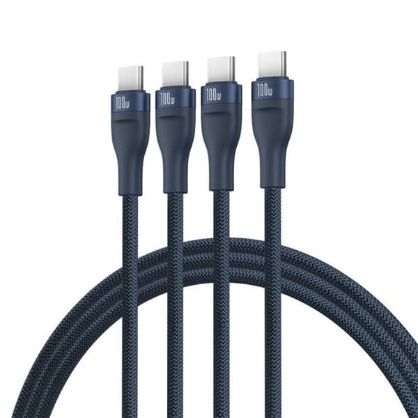 USB-C til USB-C-kabel Baseus P10377503321-00 Blå 1,5 m