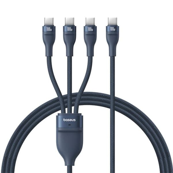 USB-C til USB-C-kabel Baseus P10377503321-00 Blå 1,5 m