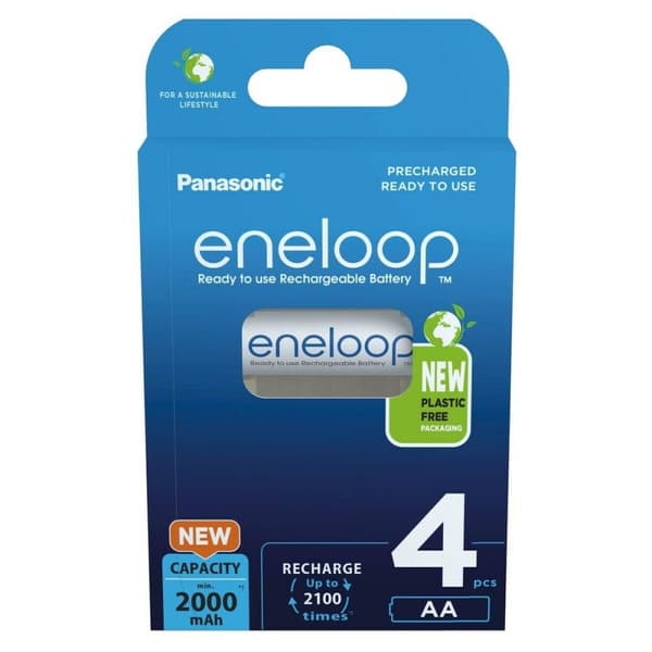 Genopladeligt batteri Panasonic BK-3MCDE/4CP 2000 mAh 1,2 V 5 V