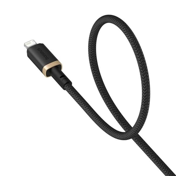 Kabel USB till Lightning Baseus P10377801U01-00 Svart Guld 1 m