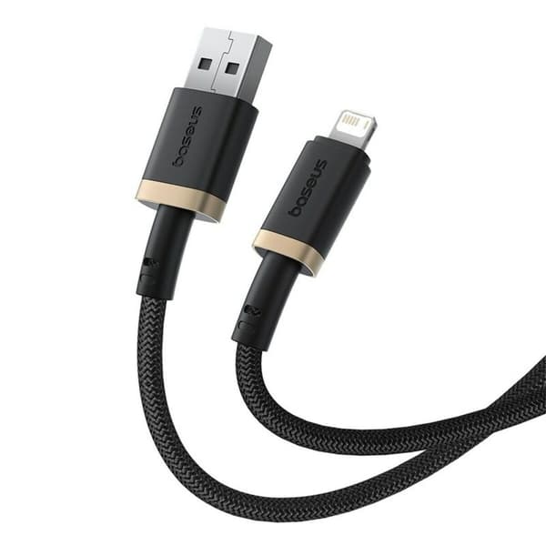 Kabel USB till Lightning Baseus P10377801U01-00 Svart Guld 1 m