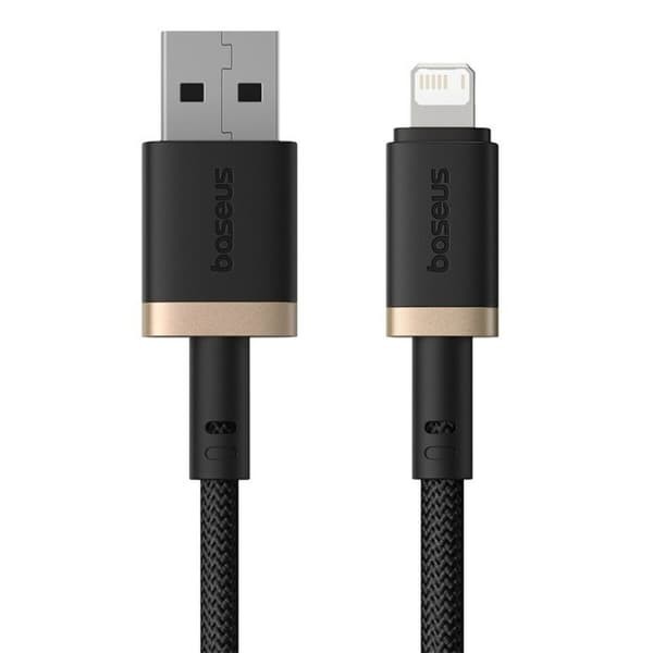 Kabel USB till Lightning Baseus P10377801U01-00 Svart Guld 1 m
