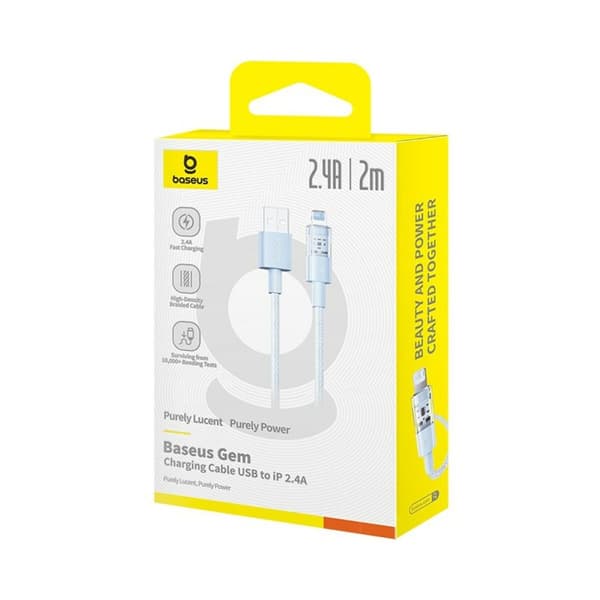 USB - Lightning kaapeli Baseus P10373003311-01 Sininen 2 m