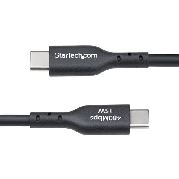 USB-kabel Startech USB2AC3MNC Svart 3 m
