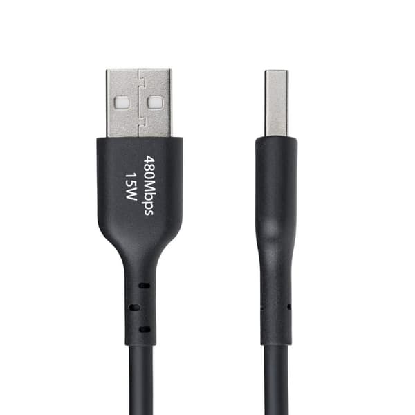 USB-kabel Startech USB2AC3MNC Svart 3 m