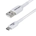 Miniatyrbild 1 av 5: USB-kabel Startech USB2AC3MNCWHE Vit 3 m