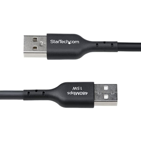 USB-kabel Startech USB2AC4MBKE Svart
