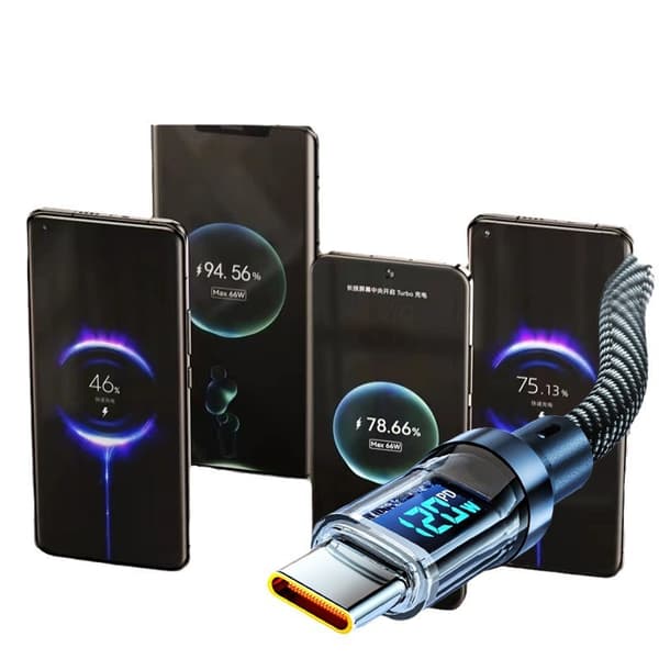 INF Digital Display PD 2-Meters Laddningskabel S