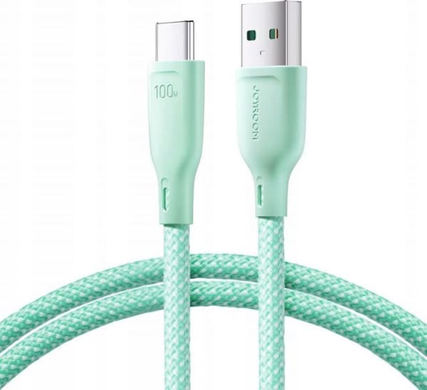 Donetskabel för industri Joyroom - JYR794 - USB-A till USB-C 1 m Grön ()