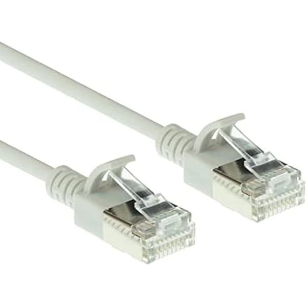 Nätverkskabel CAT6a - ACT - Ultraflätad modell - 3,8 mm - 10 Gbps - 500 MHz