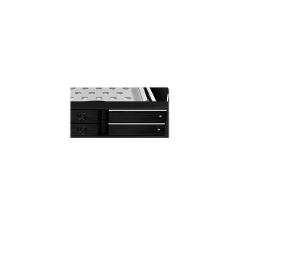 Icy Box IB-2227StS Lagringsstasjonsholder for 2,5" HDD, svart