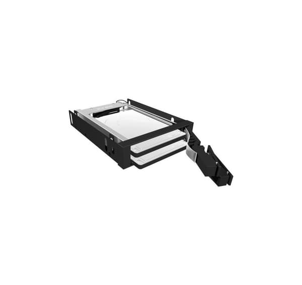 Icy Box IB-2227StS Lagringsstasjonsholder for 2,5" HDD, svart