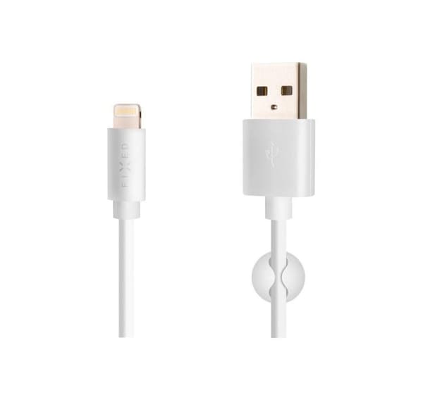 Fast, strømkabel, data- og ladekabel med USB/lightning-kontakter