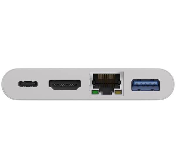 Goobay, USB-C Dock, USB-C Multiport Adapter (HDMI + Ethernet, PD), 62105