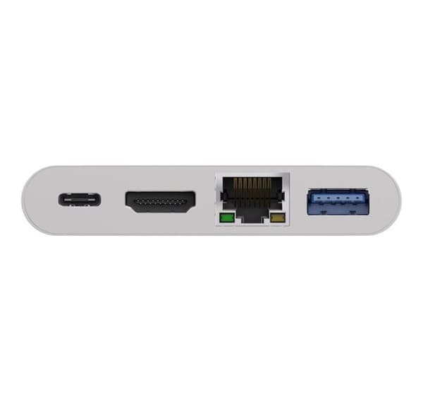 Goobay, USB-C Dock, USB-C Multiport Adapter (HDMI + Ethernet, PD), 62105