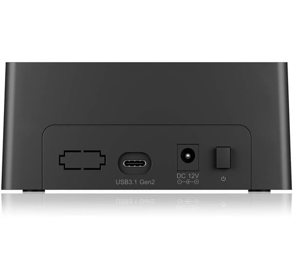 Raidsonic, Icy Box, IB-1121-C31 telakointiasema 1x HDD/SSD:lle USB 3.1 (Gen 2) Type-C:llä