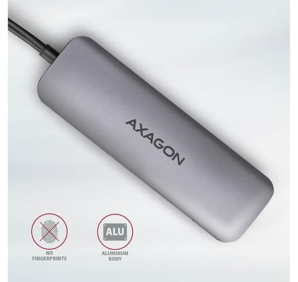 AXAGON, SuperSpeed USB-C COMBO 5in1 Hub, HMC-5