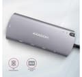Miniatyrbild 9 av 9: AXAGON, SuperSpeed ​​USB-C Combo 6in1 Hub, HMC-6M2