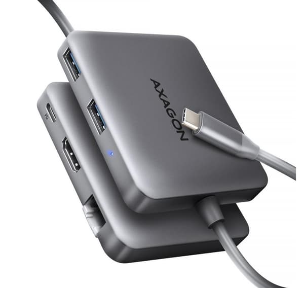 AXAGON, USB-C 5 Gbps SuperSpeed 5in1 Hub, HMC-5HL