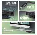 Pikkukuva 5 / 9: AXAGON, USB-C 10Gbps UFO 9in1 Hub, HMC-UFO