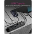 Miniatyrbild 5 av 7: Raidsonic, 20-i-1 USB HUB med strömförsörjning, på/av-knapp och monteringsfästen, IB-HUB1720-U3
