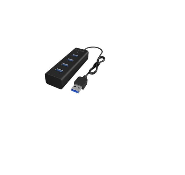 Raidsonic, USB-hubb, 4-portars USB 3.0-hubb, IB-HUB1409-U3
